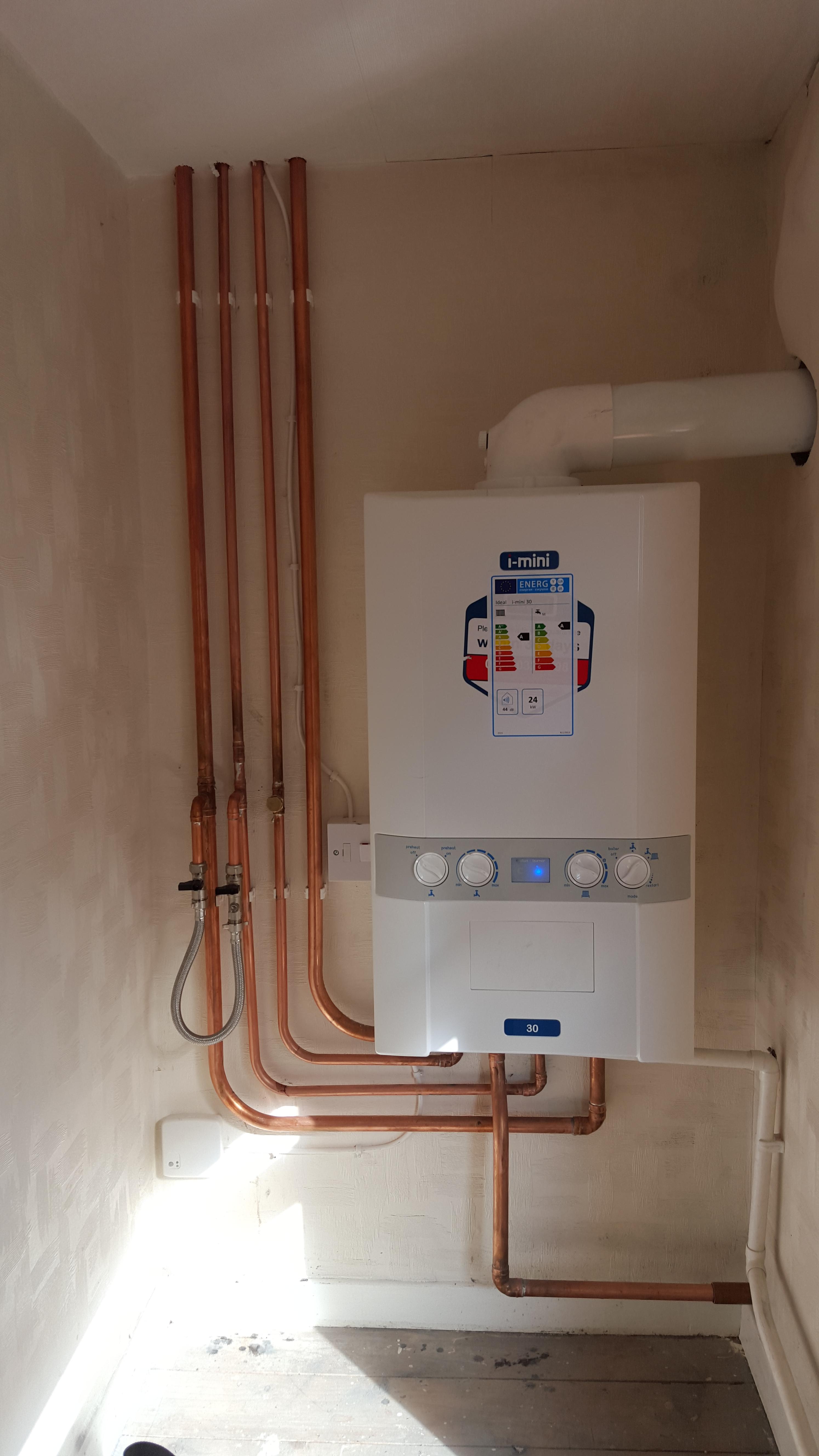 Landlords new boiler Ecoheat gas services Ltd, Kilmarnock, Ayrshire,